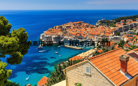 在离开的那一刻, 我心中充满了感激