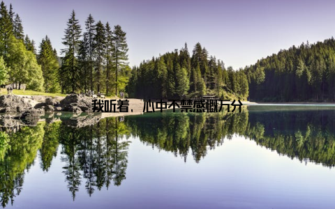 我听着, 心中不禁感慨万分