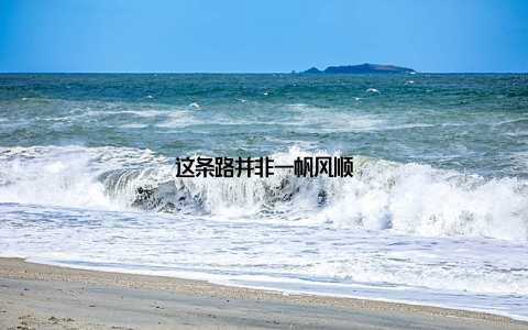 这条路并非一帆风顺