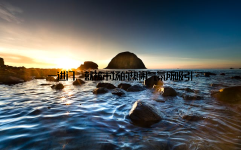 一进门, 就被市场的热闹气氛所吸引