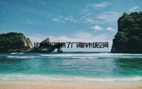 这为我们提供了广阔的市场空间